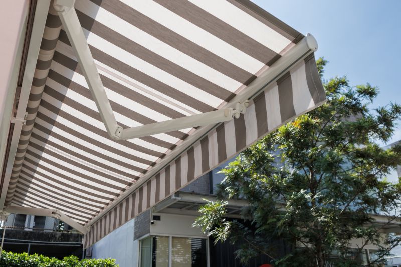 Fabric Awnings in Action
