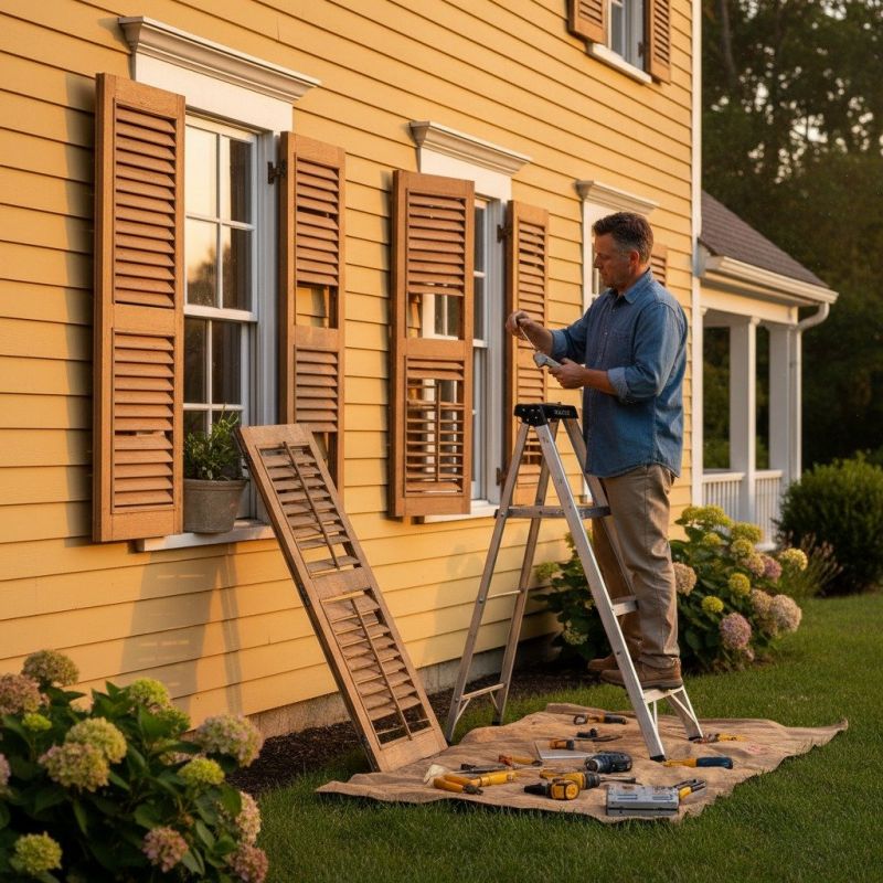 Shutter Louver Repair in Denver, CO